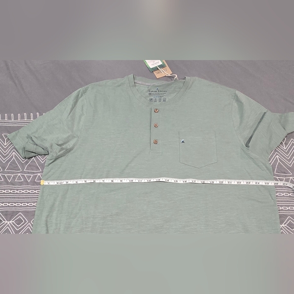 Tailor Vintage Men's Airotec Performance Polo Size XXL In Sage Green - Picture 6 of 7
